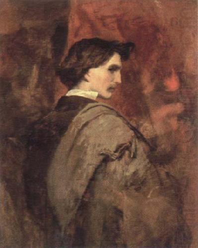 Anselm Feuerbach self portrait china oil painting image